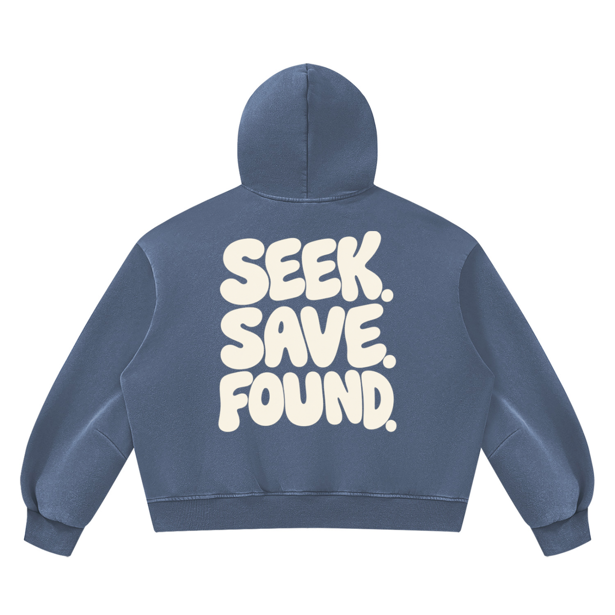 WHOLLYFOUND — Vintage Wash Fleece Hoodie view 7