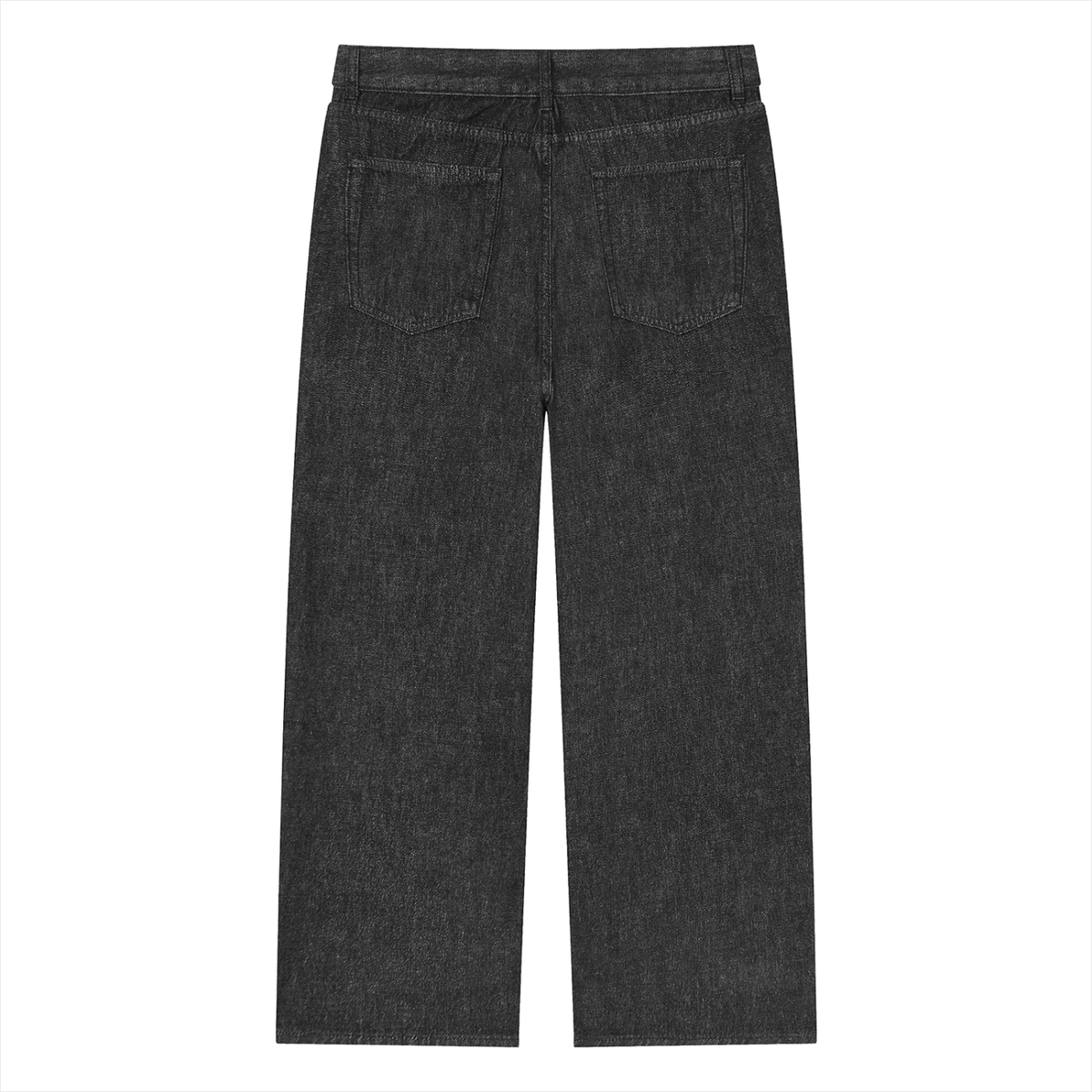 WHOLLYFOUND — Vintage Wash Straight Leg Jeans view 2