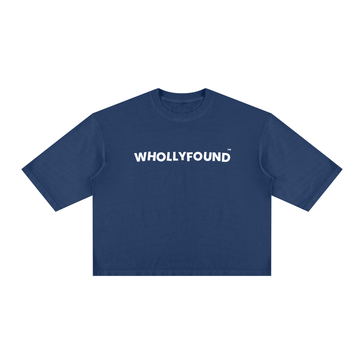 WHOLLYFOUND — Vintage Wash Boxy Tee view 3