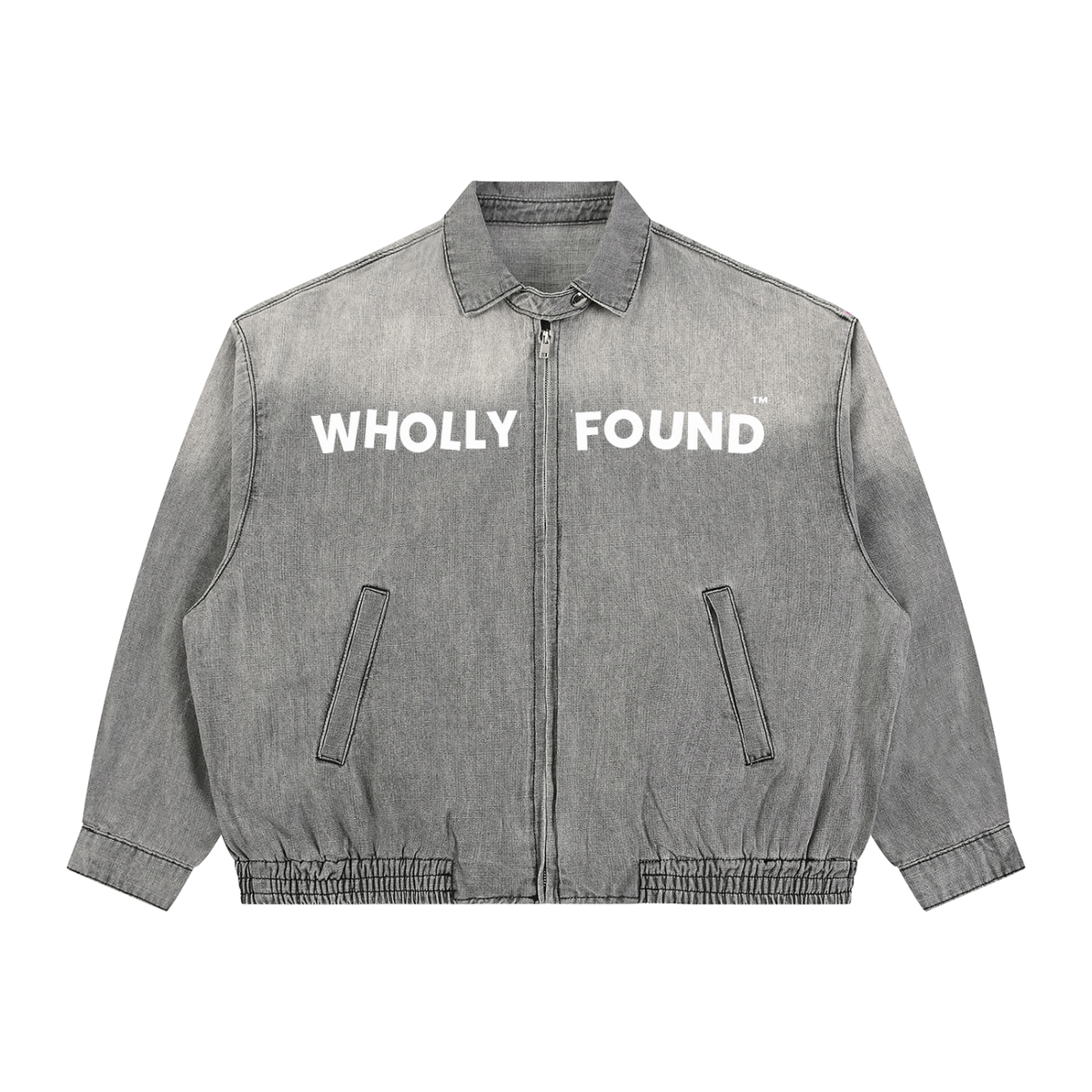 WHOLLYFOUND — Vintage Wash Denim Jacket view 5