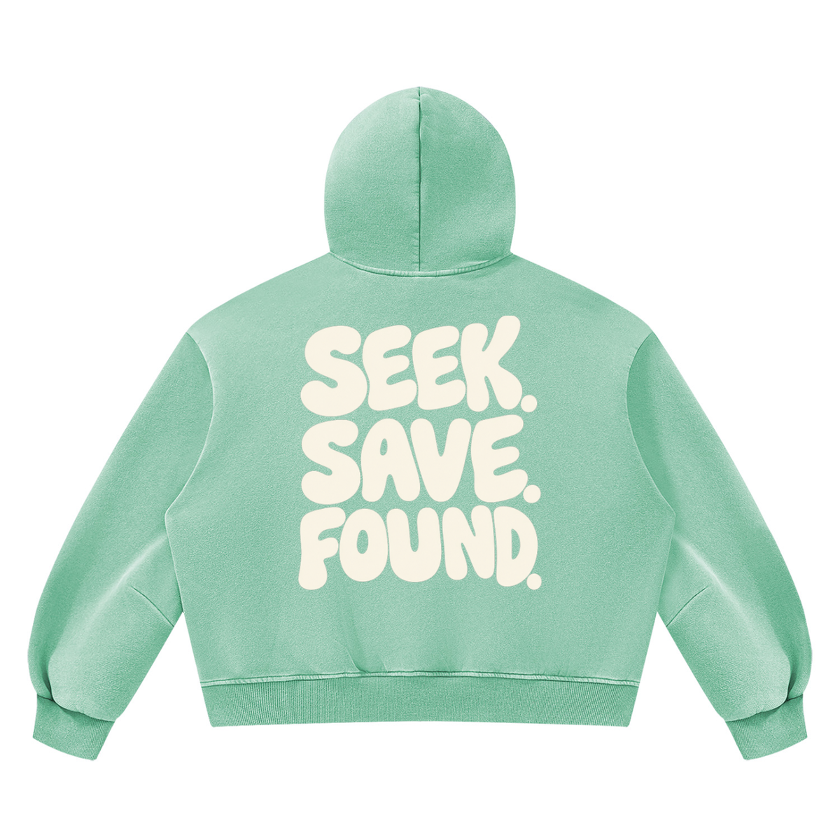 WHOLLYFOUND — Vintage Wash Fleece Hoodie view 5