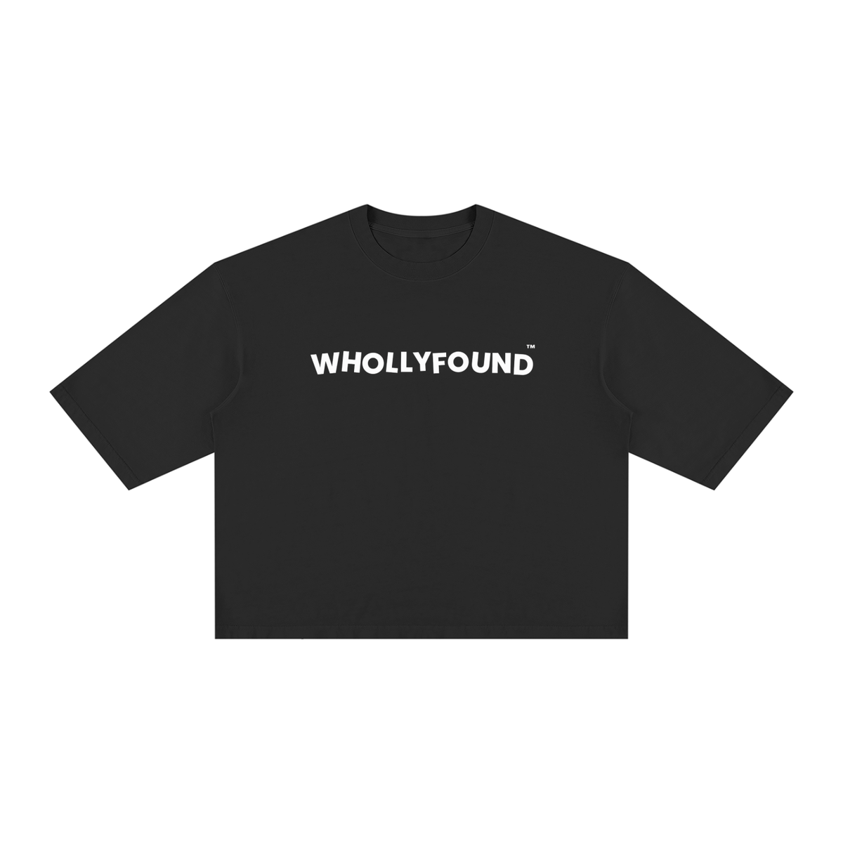 WHOLLYFOUND — Vintage Wash Boxy Tee view 1