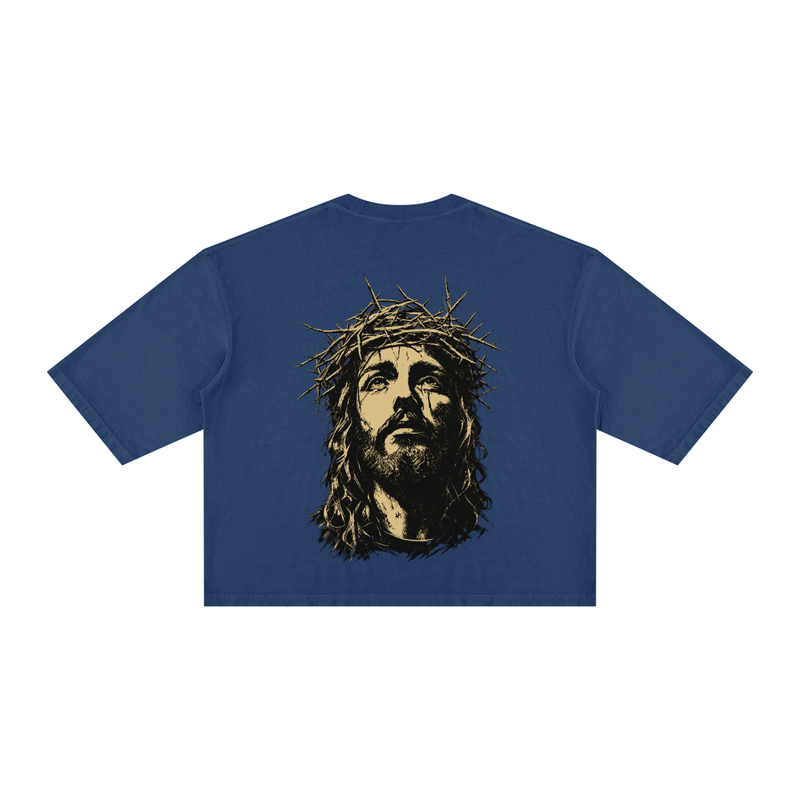 WHOLLYFOUND — Vintage Wash Boxy Tee view 4