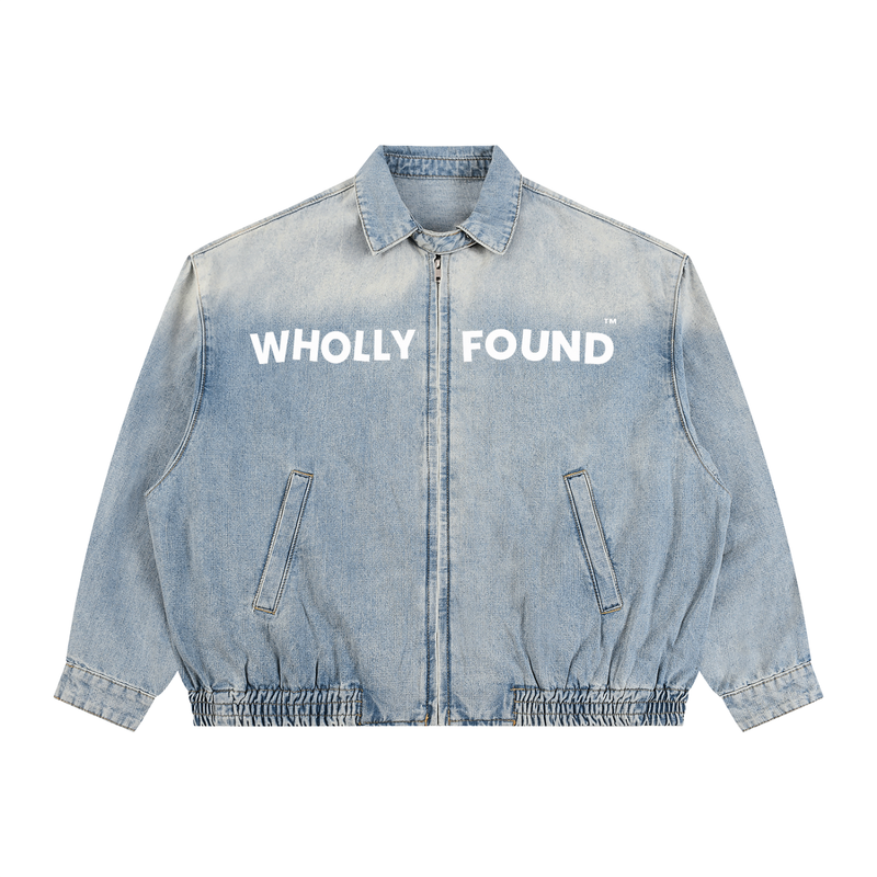 WHOLLYFOUND — Vintage Wash Denim Jacket view 1