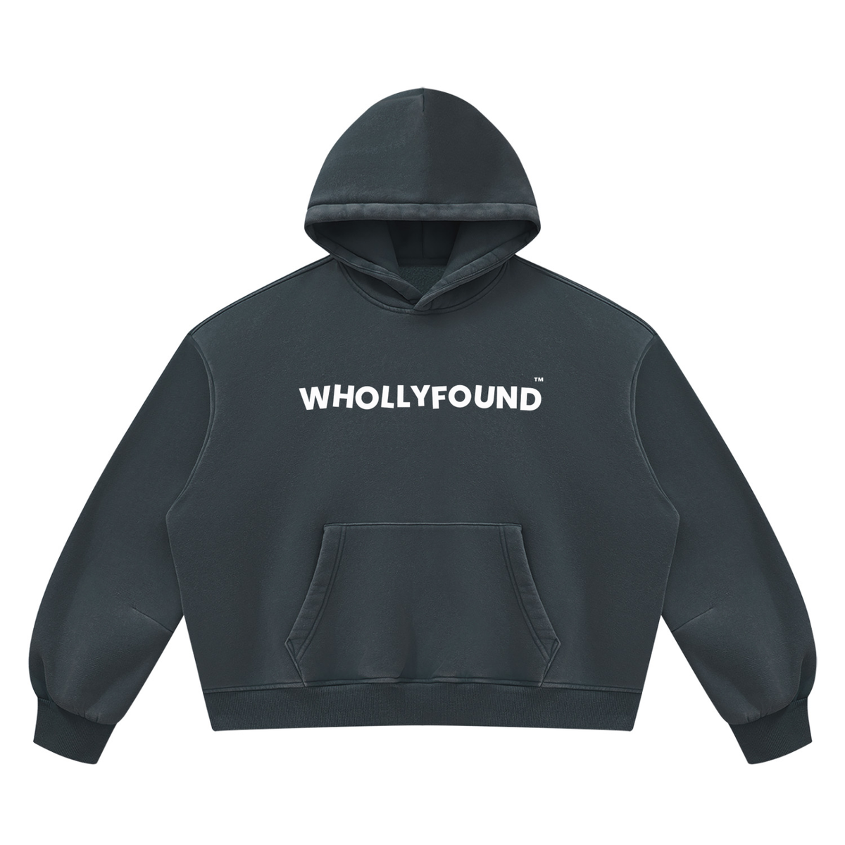 WHOLLYFOUND — Vintage Wash Fleece Hoodie view 8